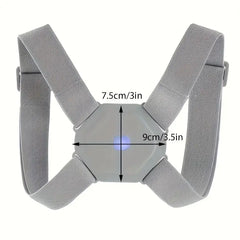 Intelligent Posture Corrector For Women Men Teens, Smart Electronic Posture Reminder With Vibration, Adjustable Upper Back Brace