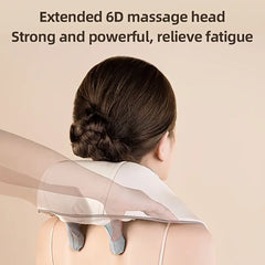 Shoulder And Neck Massager With Heat Electric Acupressure Gift For Parents