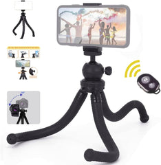 Premium Flexible Phone Tripod with Wireless Remote -- 30pcs