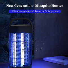 High-Intensity UV Bug Zapper with Dual-Lamp Power – Portable & Hangable Electric Mosquito and Insect Killer for Indoor & Outdoor Use – Safe, Chemical-Free Pest Control for Home, Patio, Garden, and Camping