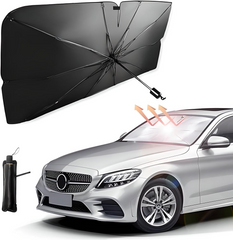 Protect Your Car From The Sun With This Portable Fit For All Cars