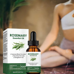 Rosemary Essential Oil Makes The Skin Appear Younger, For Thicker And More Glossy Hair - World Best Essential Oil